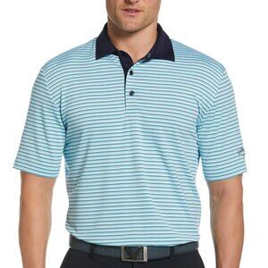 Callway Mens 3-Color Stripe Polo